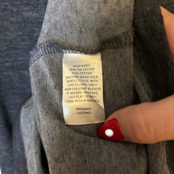 Treasure & Bond Navy Ruched Knit Bodycon Sheath Dress XXS NWT - Picture 5 of 5